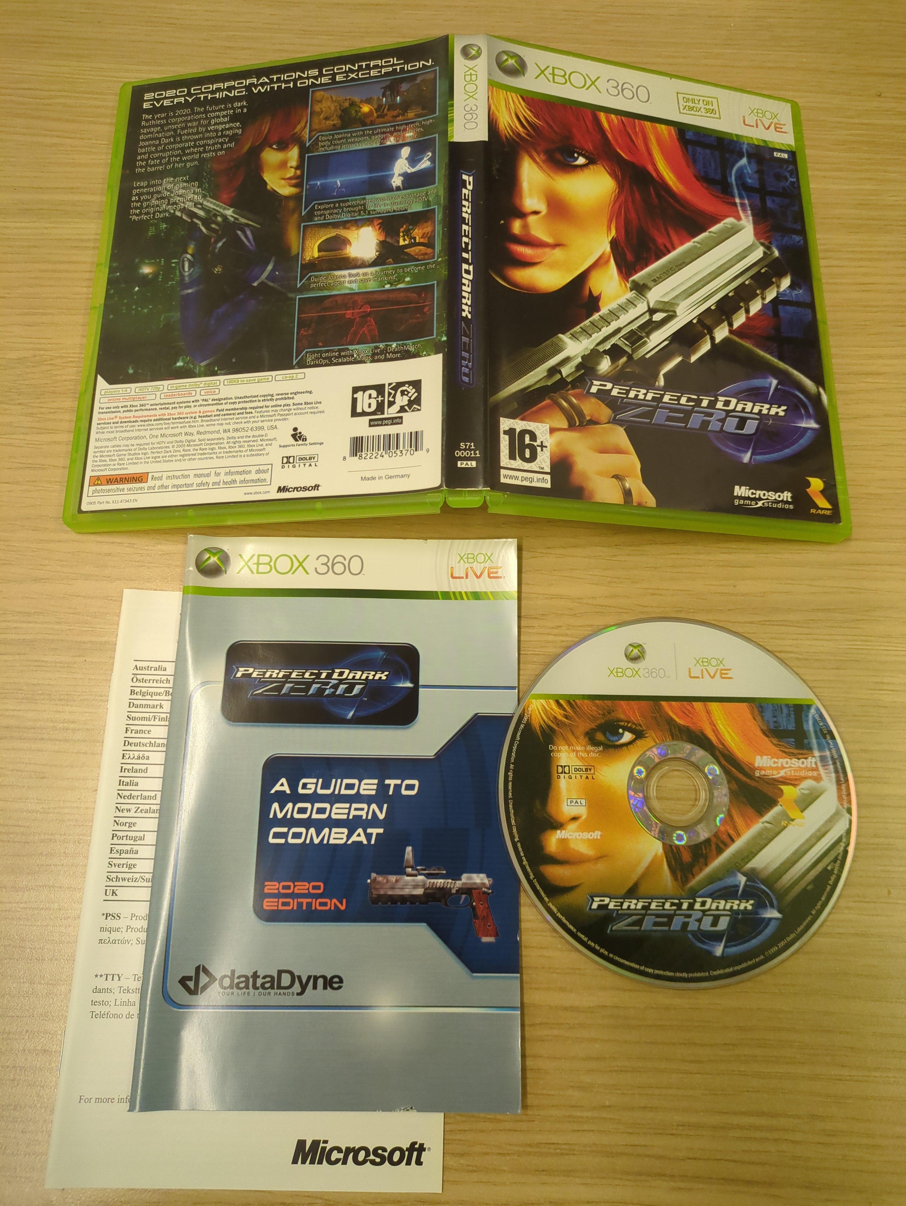 Perfect Dark Zero Xbox 360 game Perfect Dark Zero Xbox 360 game